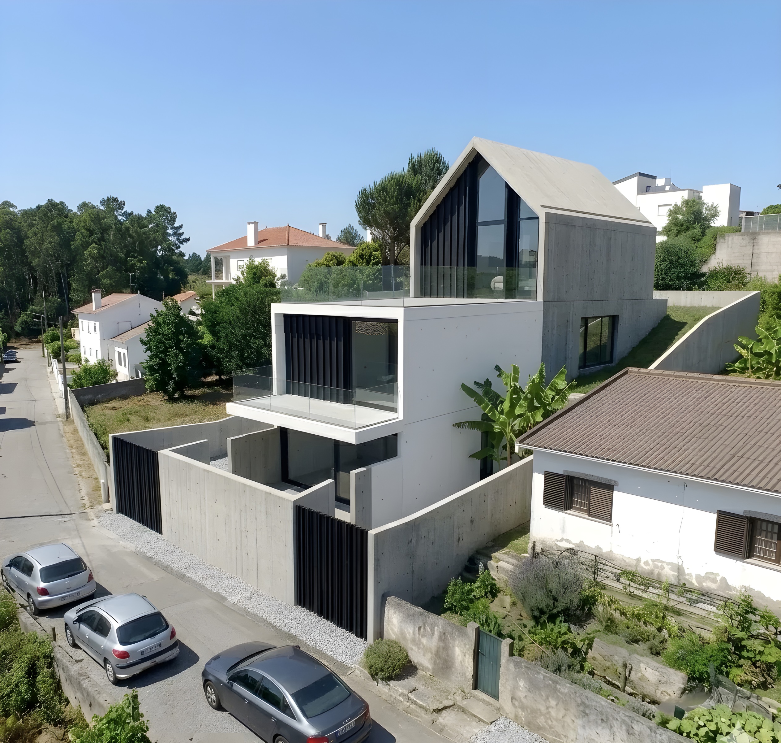 Terreno com projeto aprovado para moradia T3 + T1 em Canidelo — miniatura 2