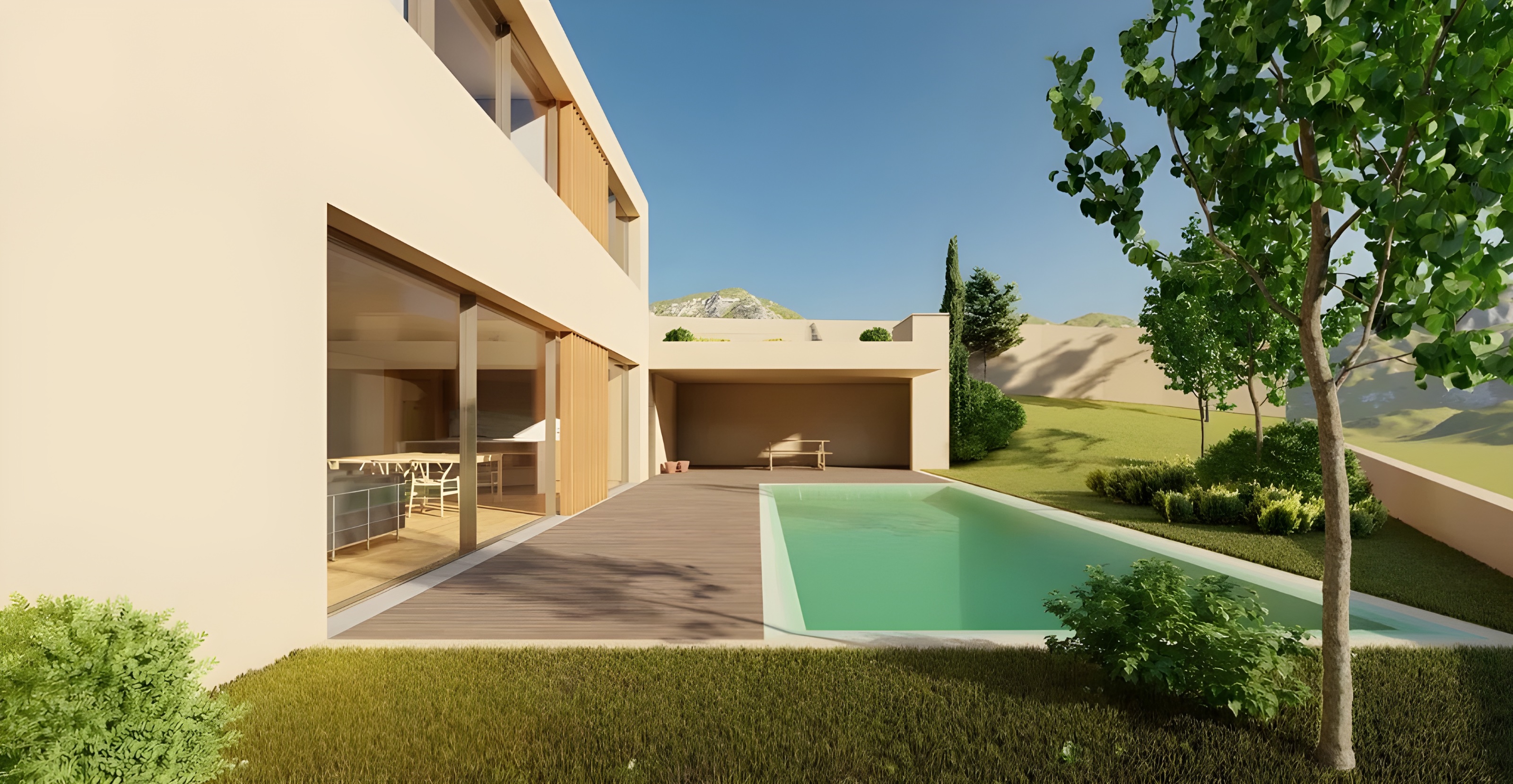 Moradia T3 moderna com piscina e vistas desafogadas em Gatão — miniatura 2