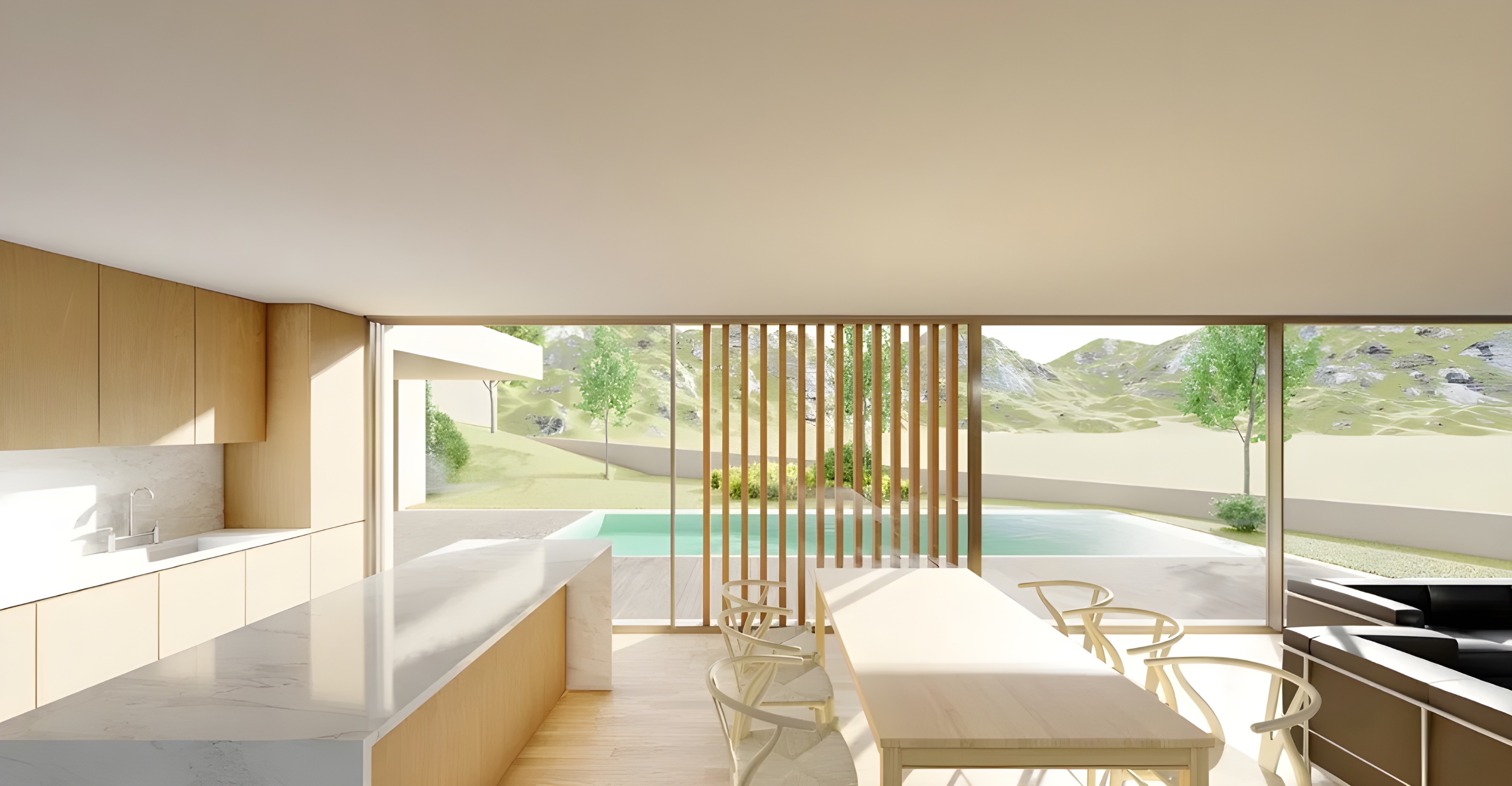 Moradia T3 moderna com piscina e vistas desafogadas em Gatão — miniatura 5