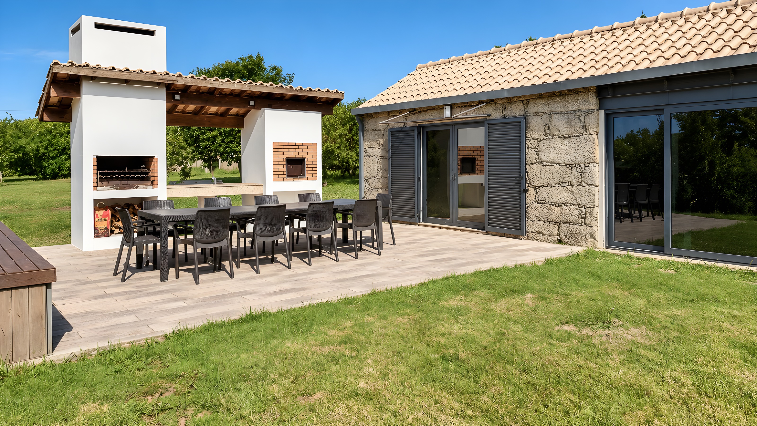 Moradia independente T3 com piscina, jardim e garagem em Moreira — miniatura 14