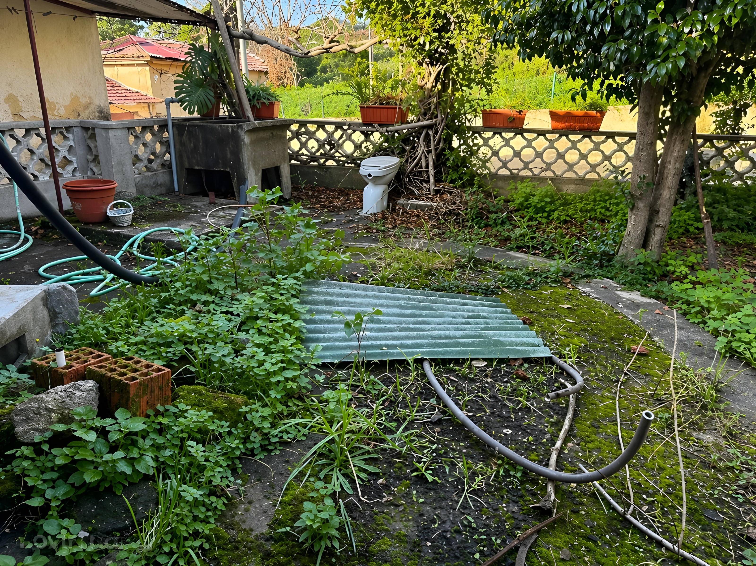 Moradia T3 para reabilitar em Perosinho com jardim e garagem — miniatura 22