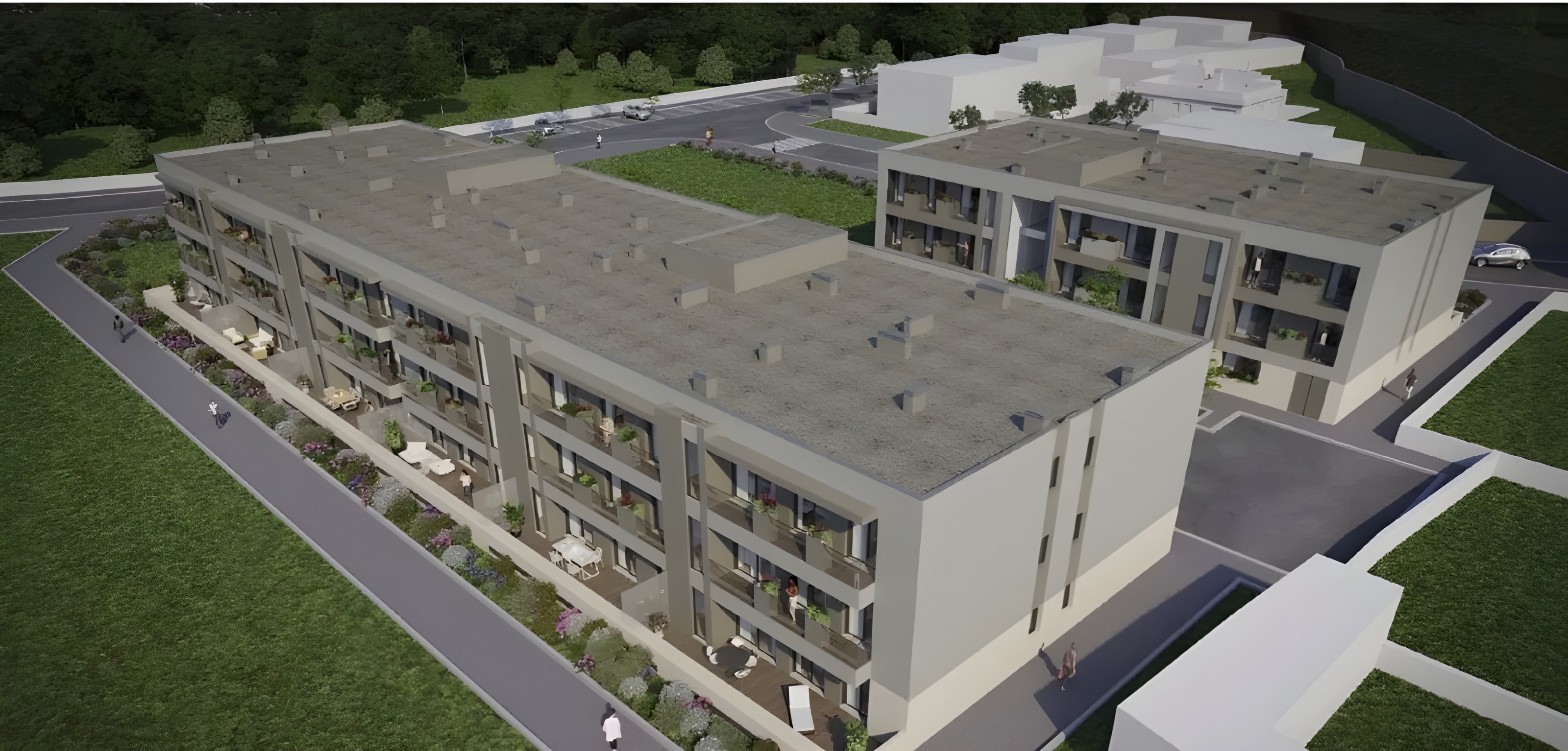 T2+1 com terraço de 33,5 m² e garagem no GreenValley — miniatura 7